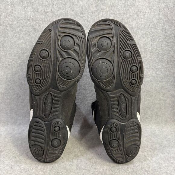 Asics Shoes Mens Size 9.5 Matflex 6 Black Athletic Wrestling Sneakers 1081A021 - Picture 8 of 9
